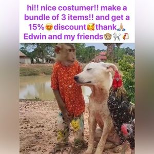 Hi Friend make a bundle of 3 item and get a 15% discount/this listing Not 4 sell